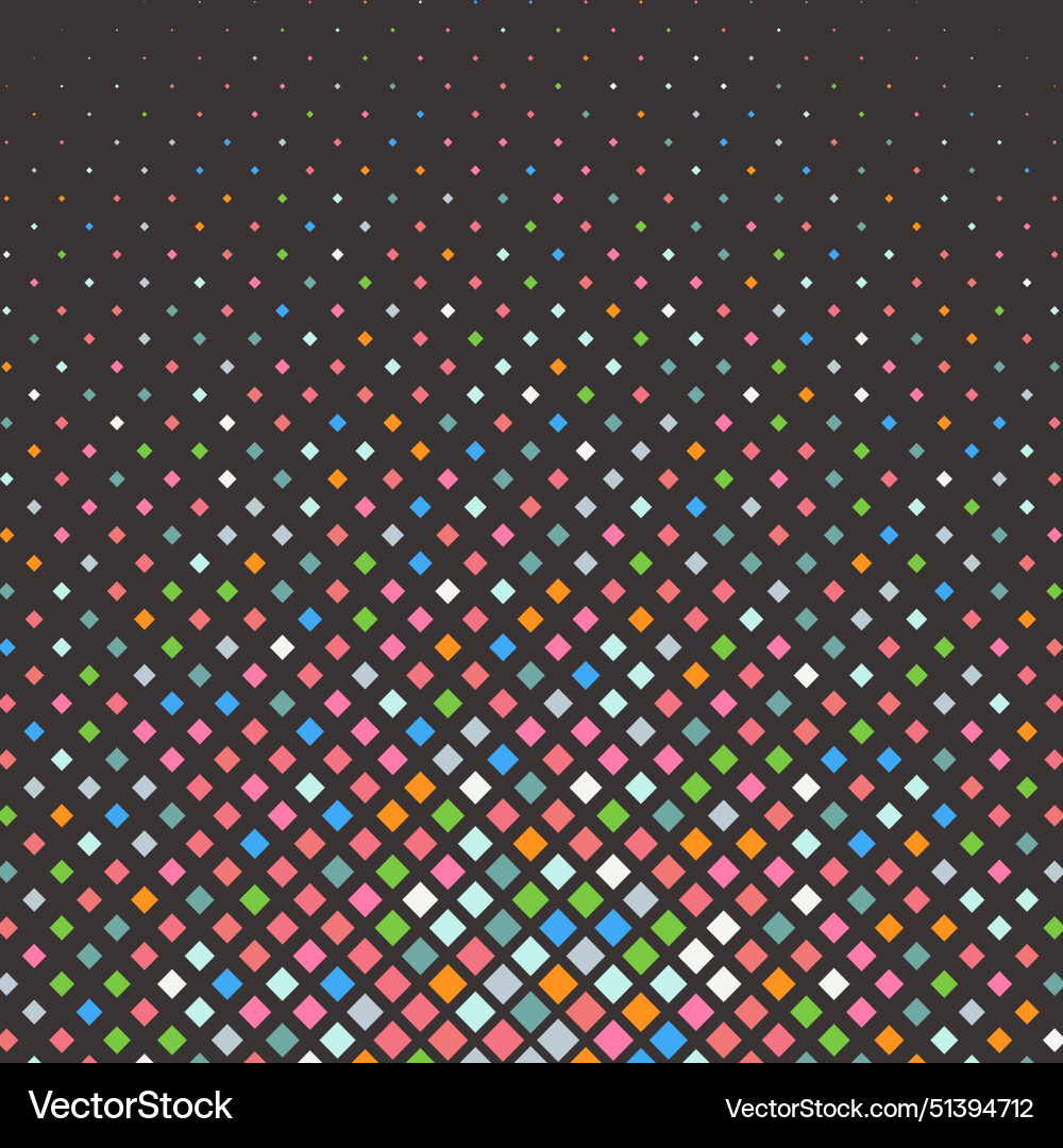 Abstract background with a colourful halftone vector image