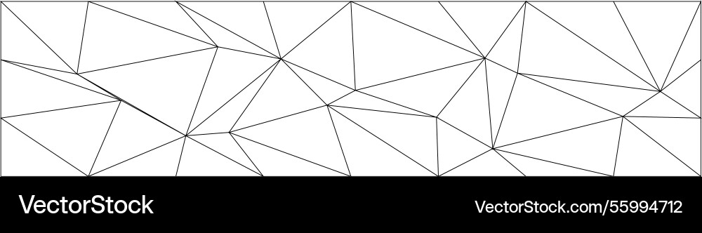 Abstract geometric chaos design with irregular vector image
