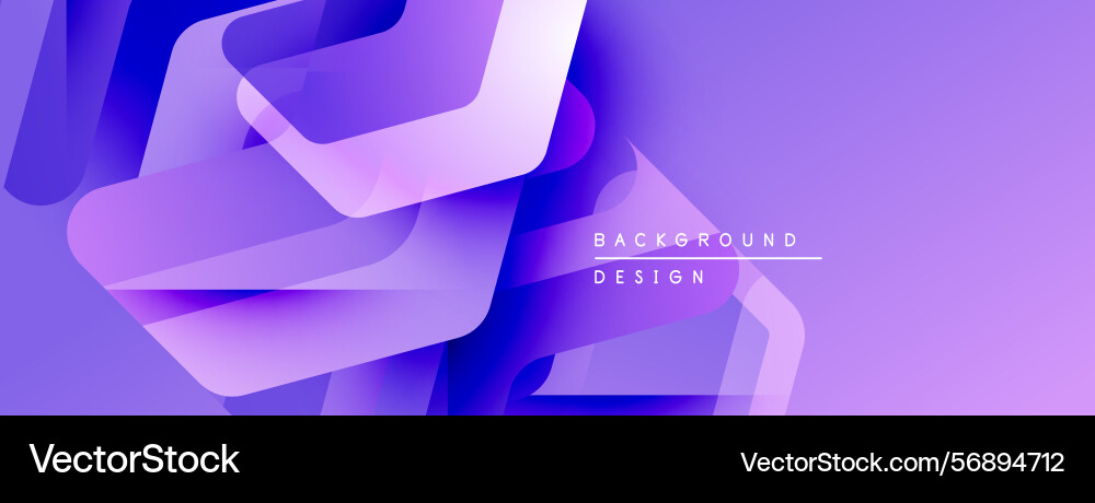 Abstract purple design overlapping layers create Abstract purple design overlapping layers create vector image