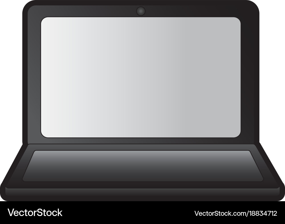 Laptop computer icon image Vector Image