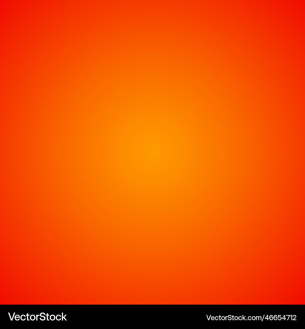 Red orange color gradient background vector image