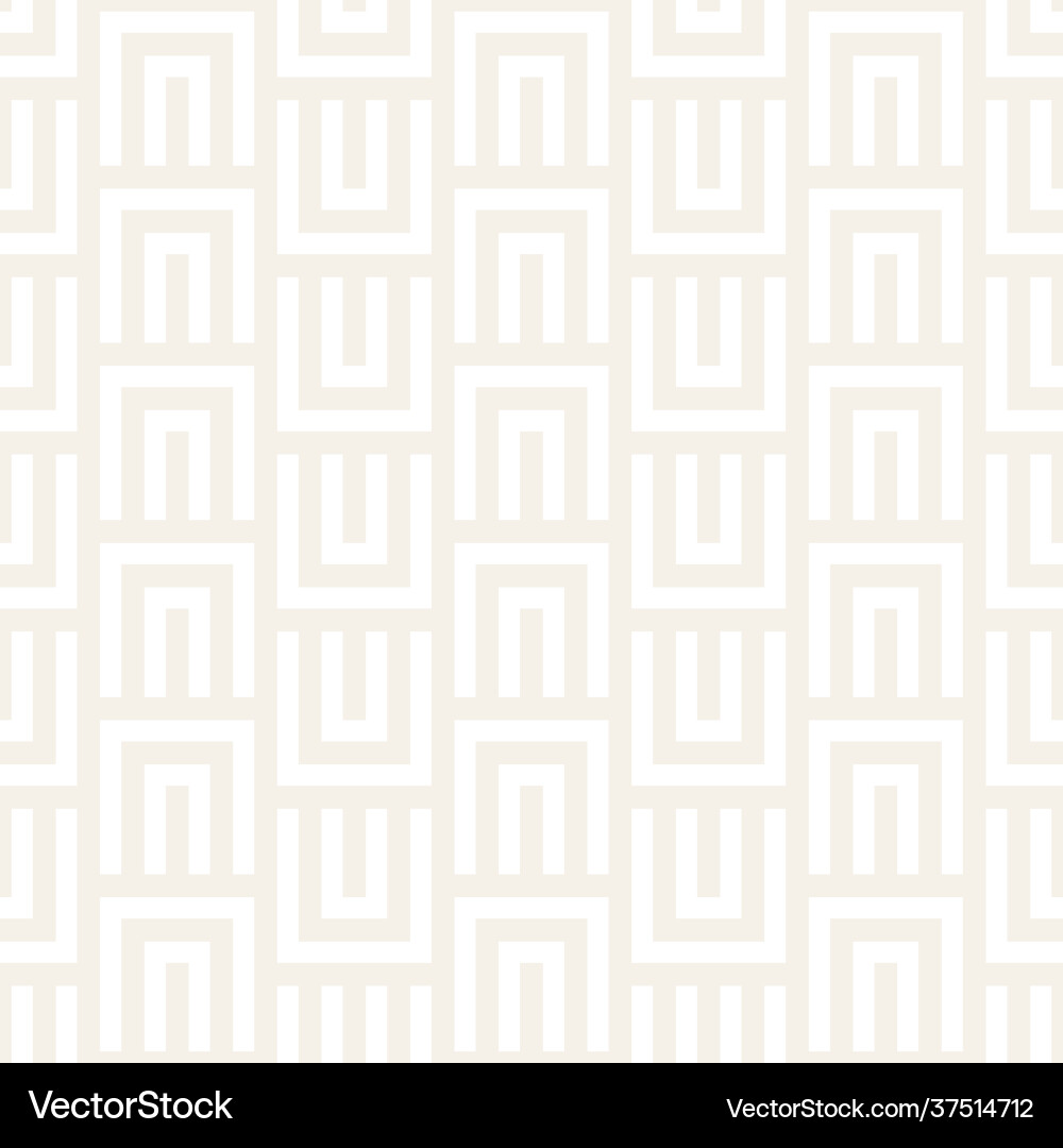Seamless subtle lines mosaic pattern modern Seamless subtle lines mosaic pattern modern vector image