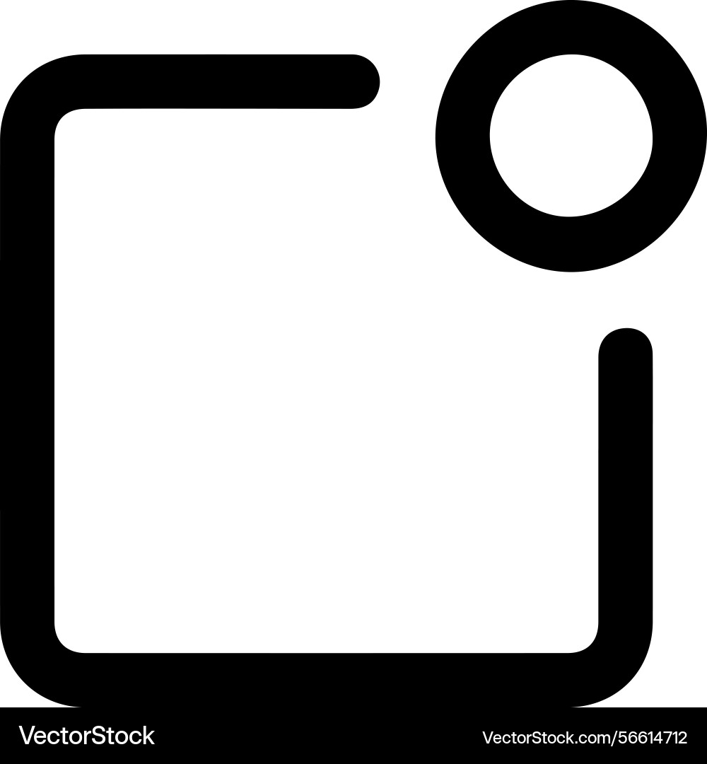Warning icon symbol image Vector Image