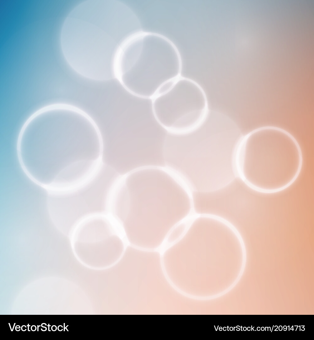 Abstract colorful defocused lights bokeh vector image
