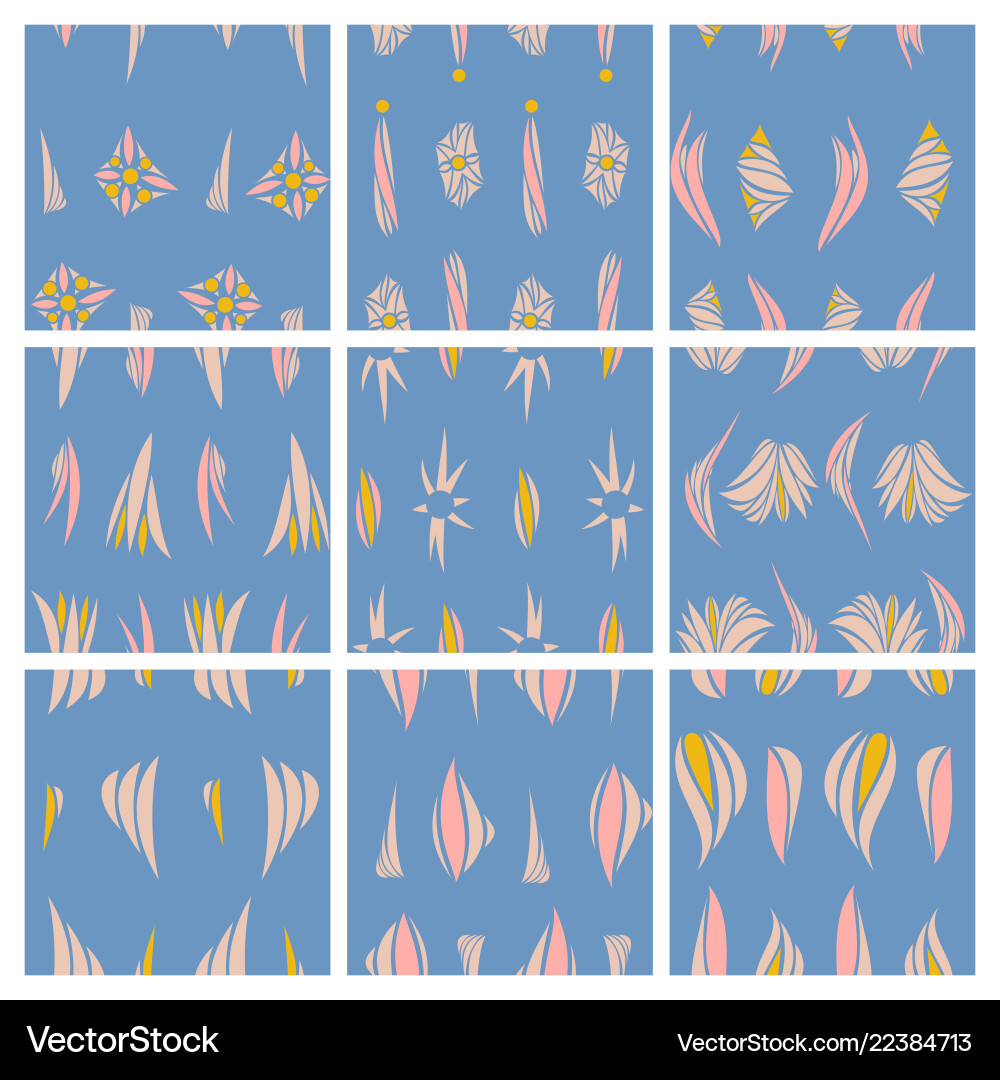 Abstract simple pattern hand drawn for your design vector image