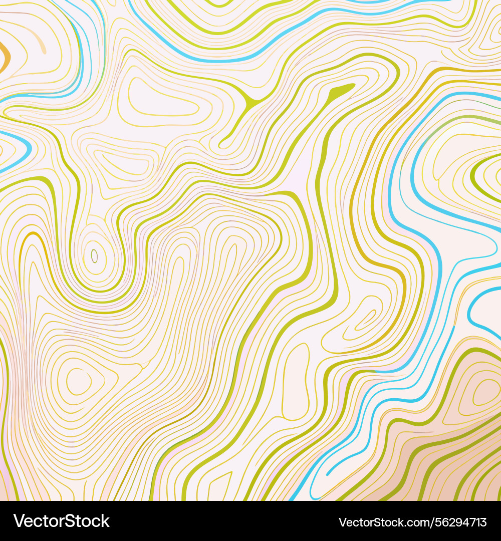 Abstract swirling lines pattern background design Vector Image