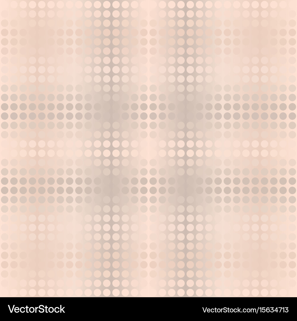 Peach dot gradient pattern seamless background Vector Image