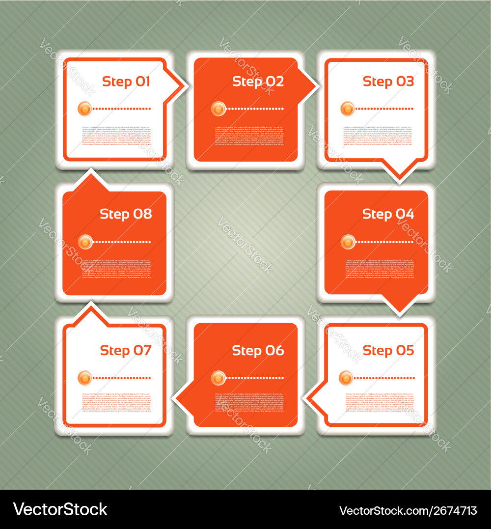 Progress background product choice or version vector image