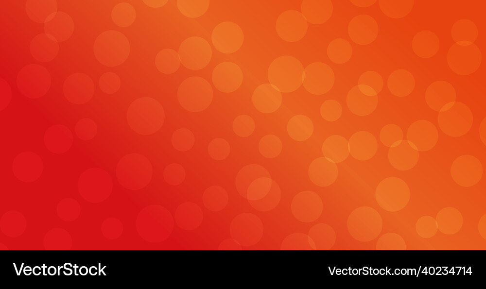 Abstract multicolored blurred bokeh on red Abstract multicolored blurred bokeh on red vector image