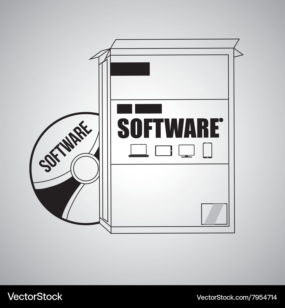 Development and software design Vector Image