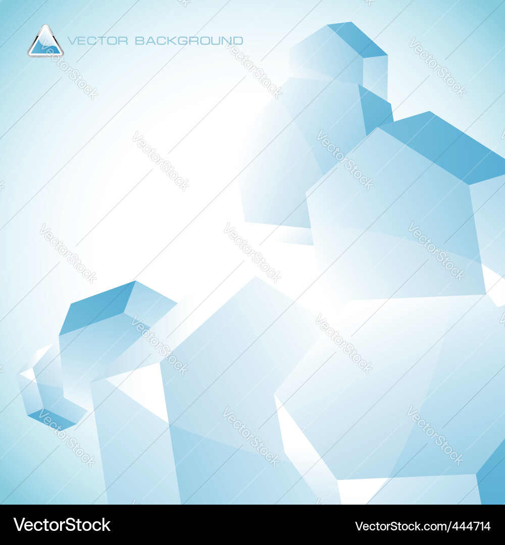 Hexagon Abstract Background Vector Image