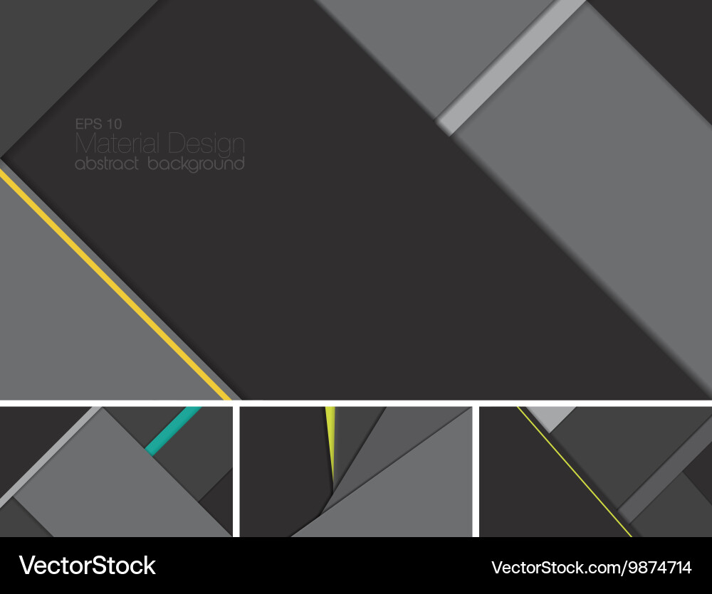Material design abstract background Vector Image