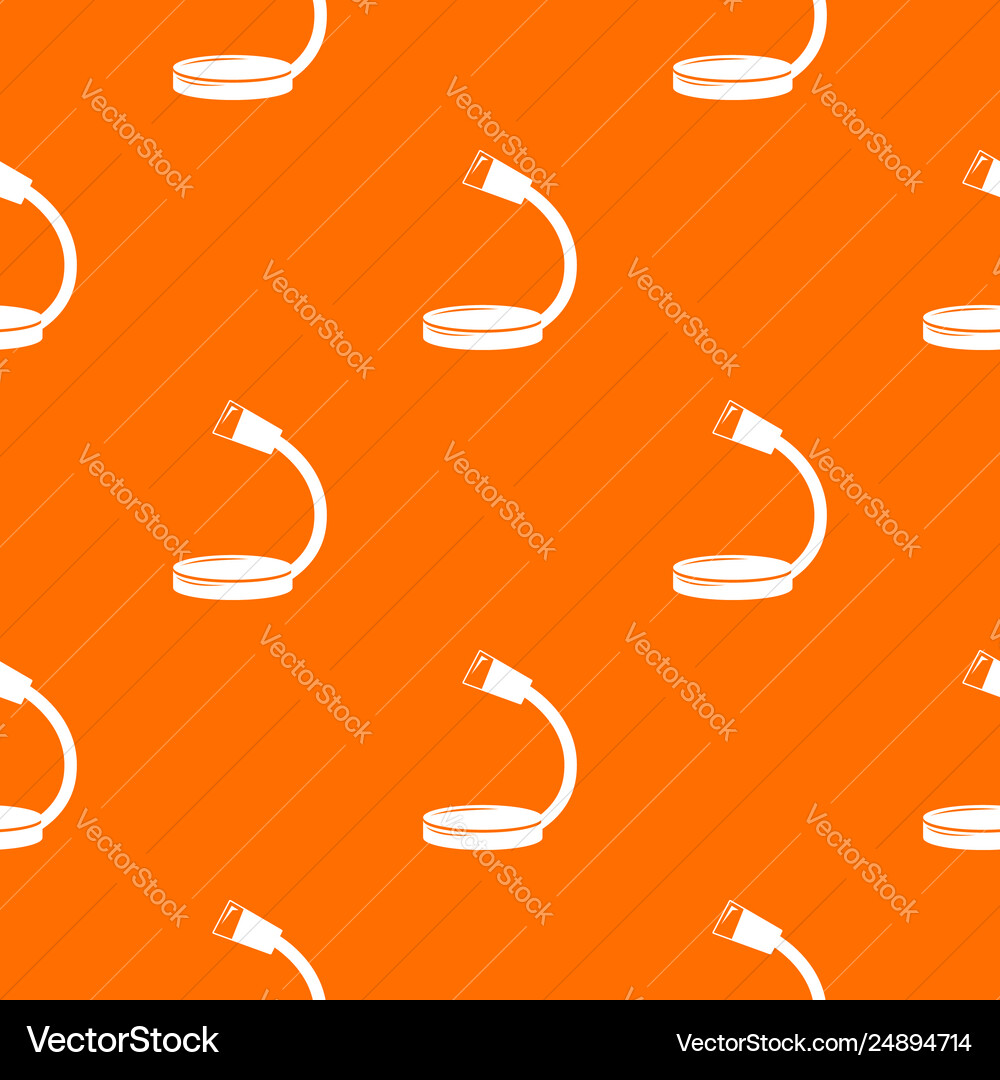 Table microphone pattern orange Table microphone pattern orange vector image