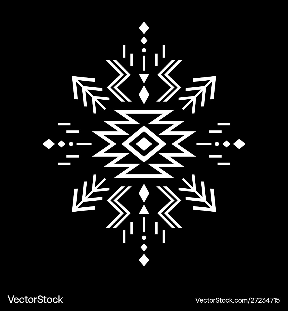 Aztec element Royalty Free Vector Image - VectorStock