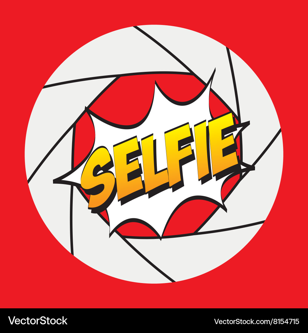 Camera shutter background vector image