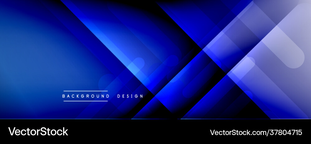 Dynamic lines abstract background 3d shadow Vector Image