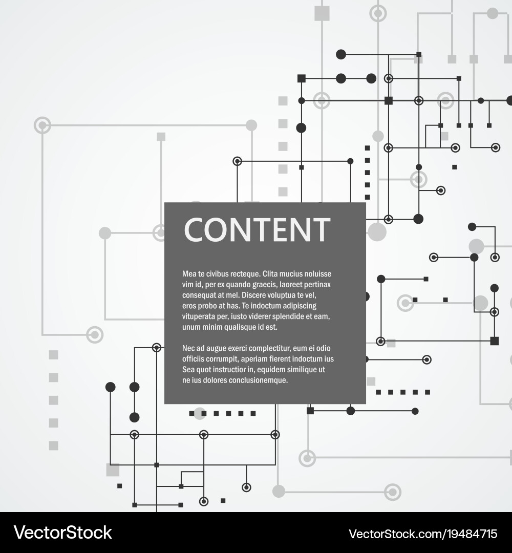 Geometric Network Pattern vector image