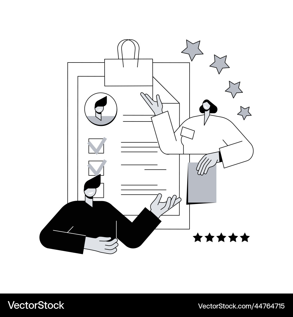 Performance rating abstract concept Performance rating abstract concept Vector Image