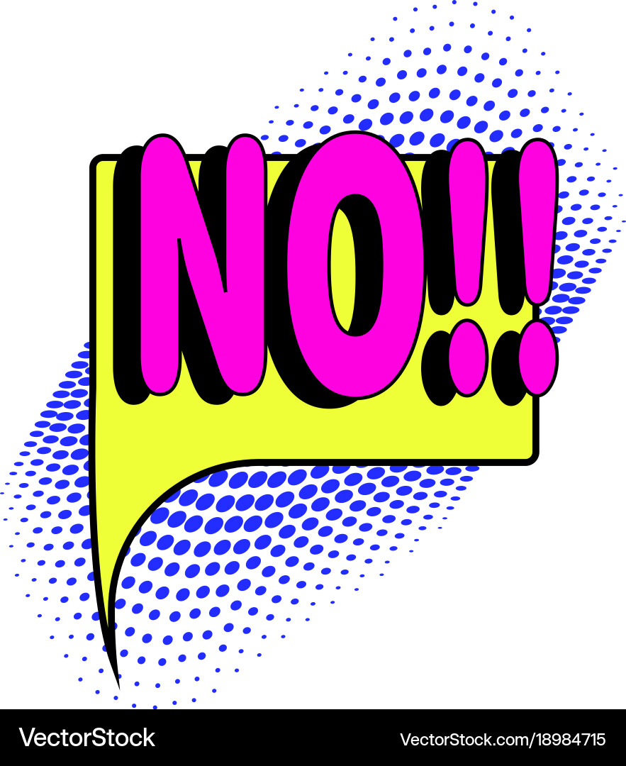 Pop art textbox vector image