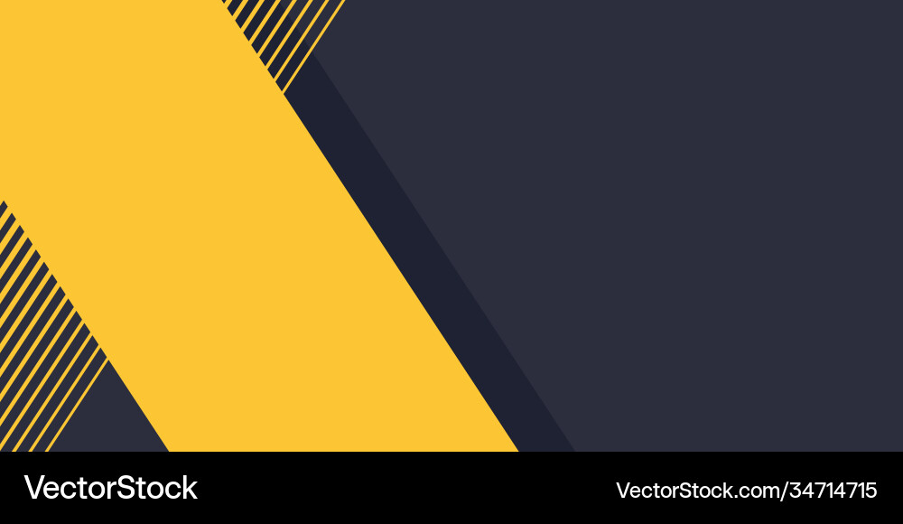 Presentation slide design background template Vector Image