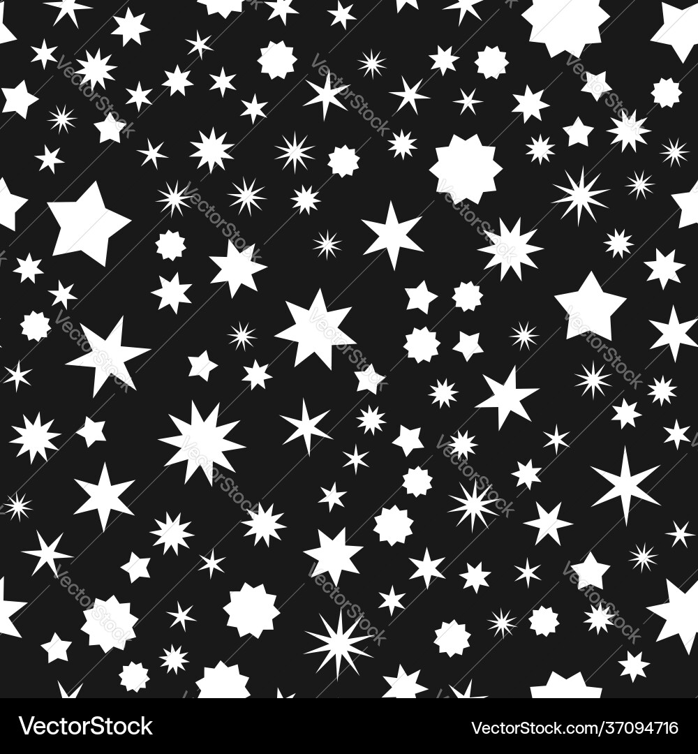 Random Star Form Muster Hintergrund nahtlos Random Star Form Muster Hintergrund nahtlos vektorbild