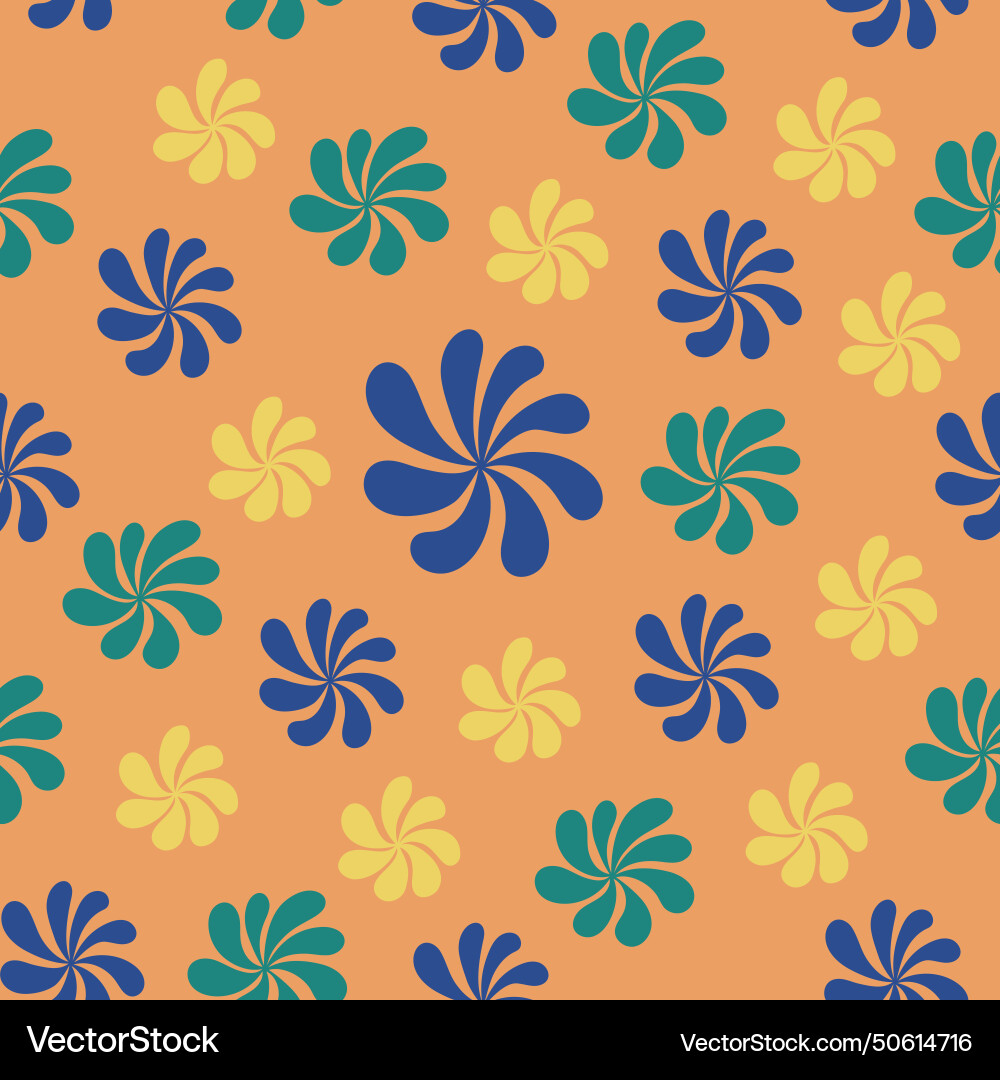 Retro style seamless pattern Vector Image