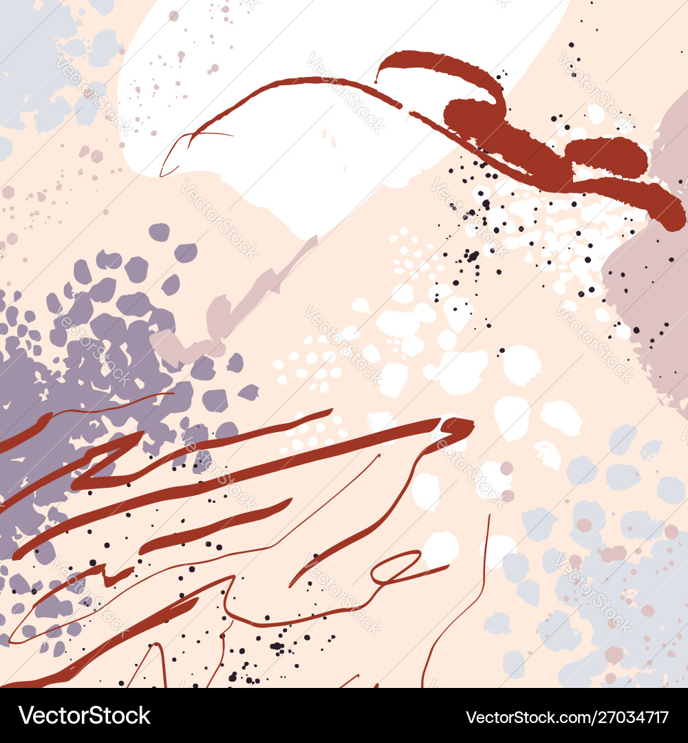 Abstract Ink Splash Pattern vector image