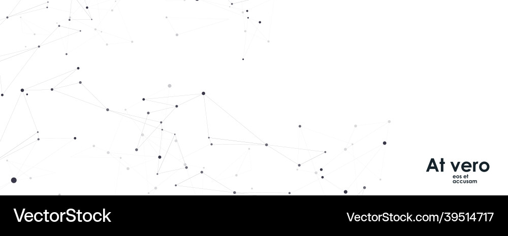 Abstract polygonal with connecting dots and lines Abstract polygonal with connecting dots and lines vector image