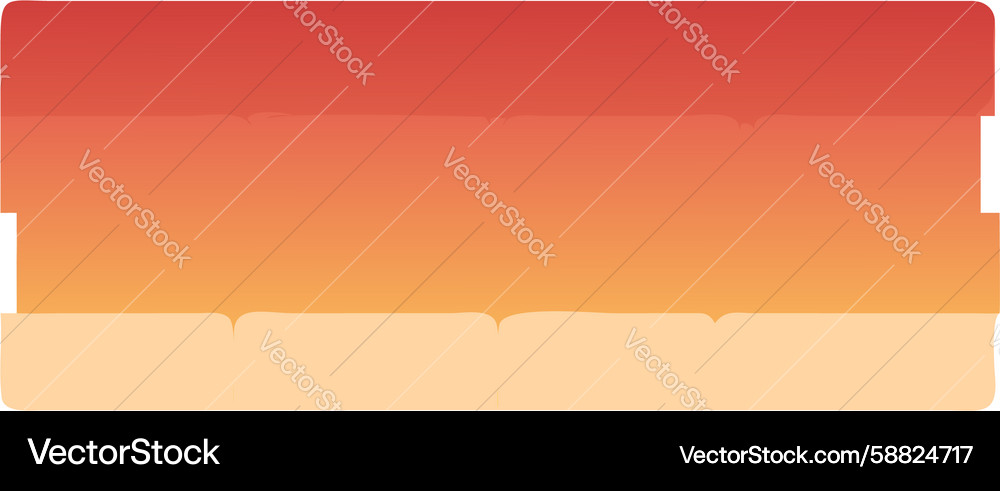 Abstract rectangular gradient strip element Vector Image