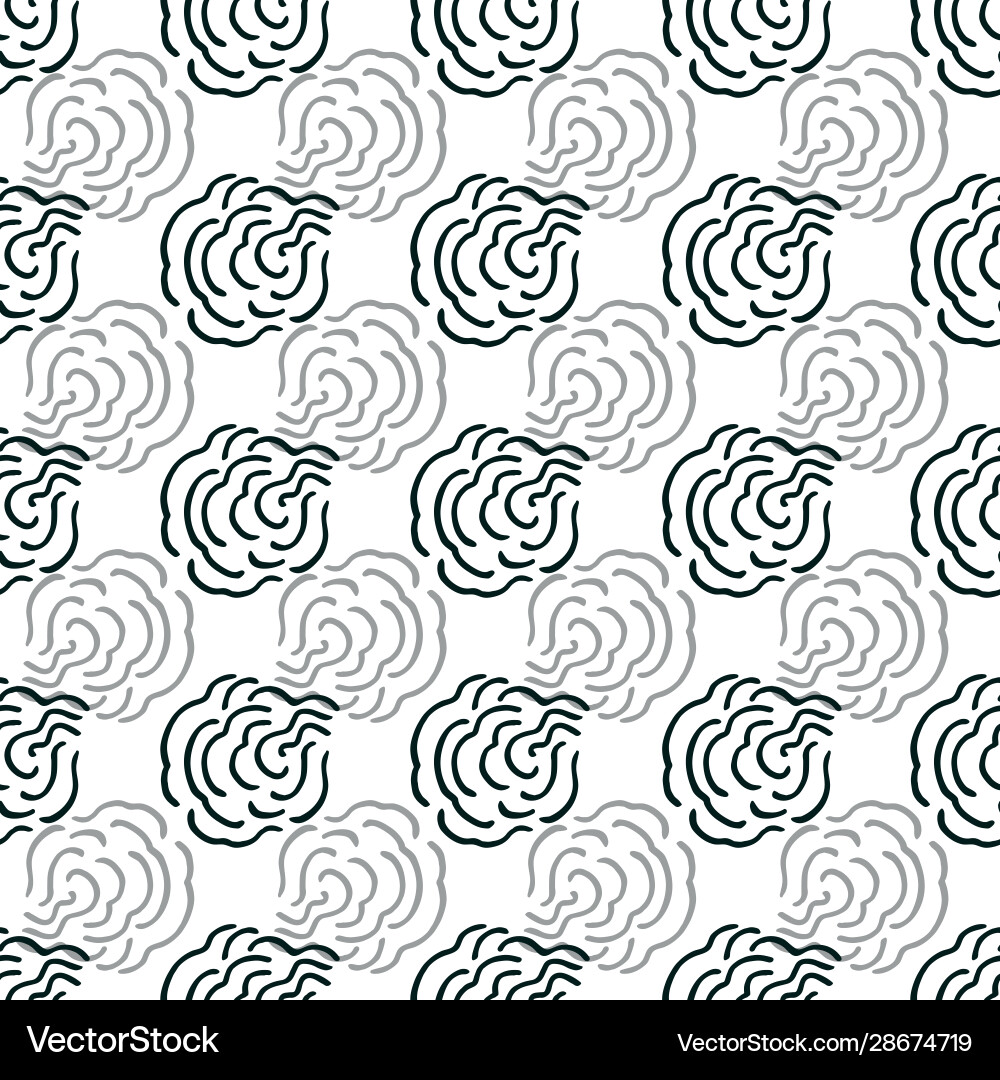 Abstract geometric swirl pattern Vector Image
