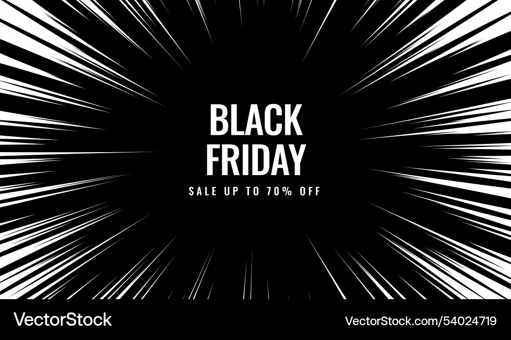 Black friday and cyber monday promotion banner Black friday and cyber monday promotion banner vector image