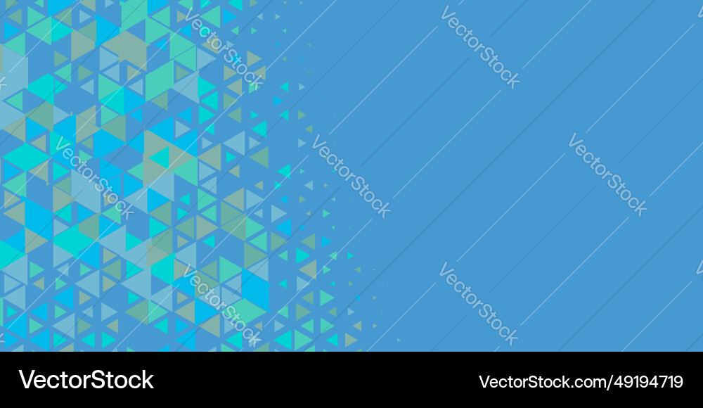 Multicolored abstract triangle background Vector Image