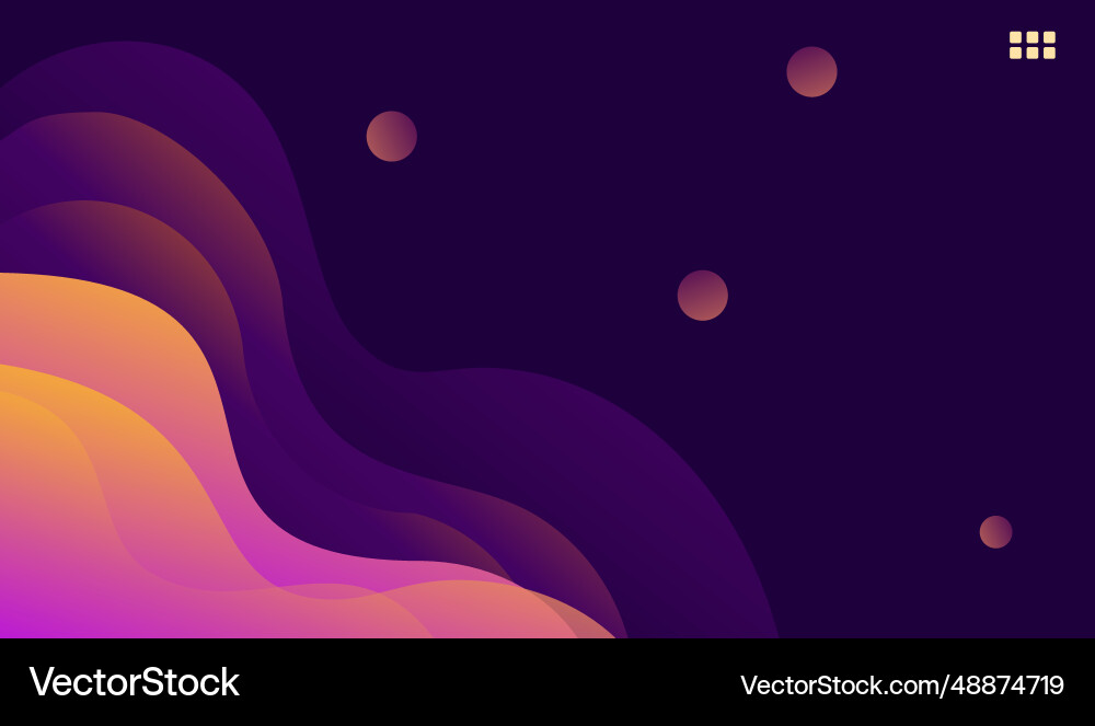 Purple wave background gradient design abstract Purple wave background gradient design abstract Vector Image