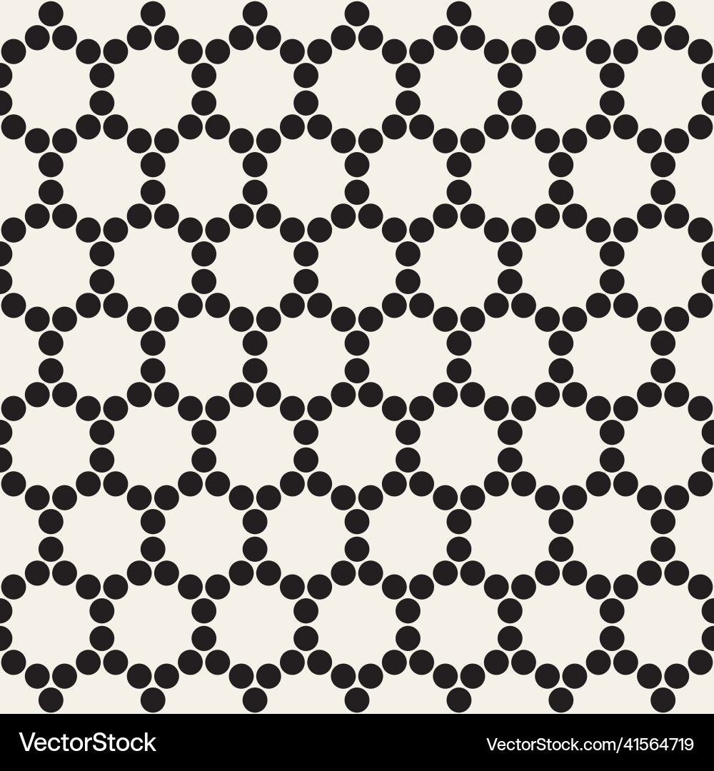 Seamless pattern repeating geometric elements Vector Image