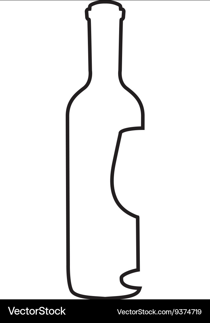 Wine list isolated icon design Vector Image