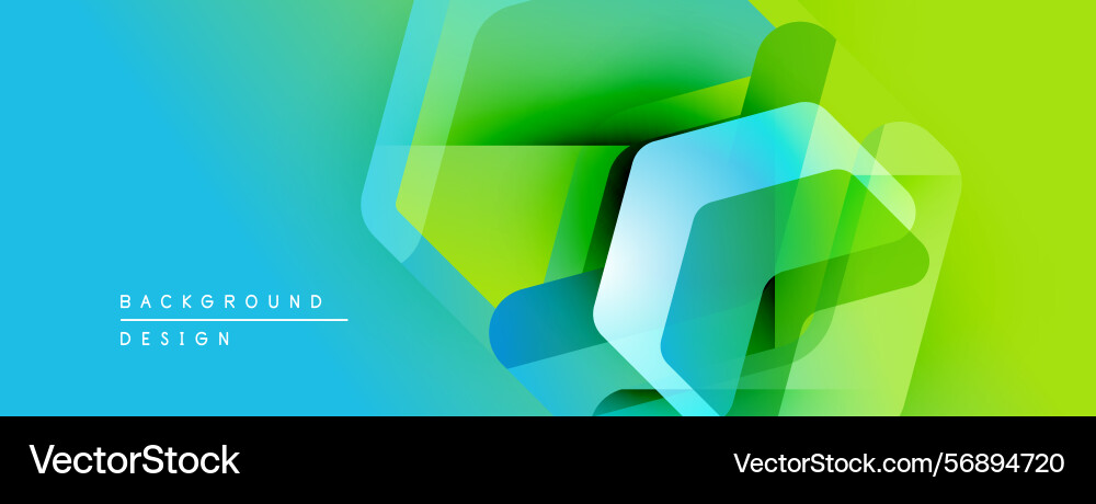 Abstract gradient background features overlapping Abstract gradient background features overlapping vector image