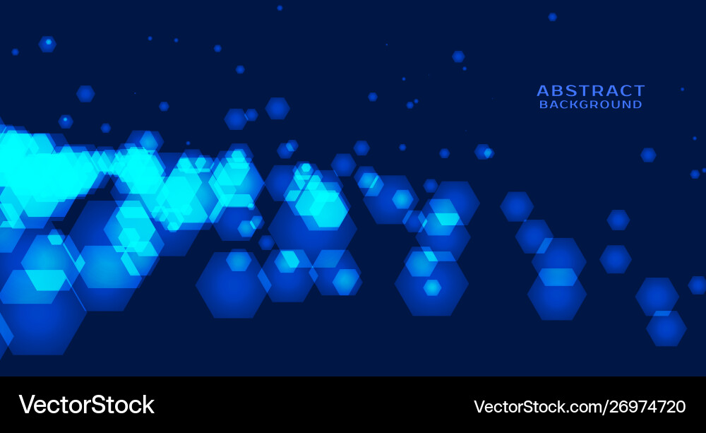 Abstrakte Technologie Hintergrund mit hexagonal Abstrakte Technologie Hintergrund mit hexagonal vektorbild