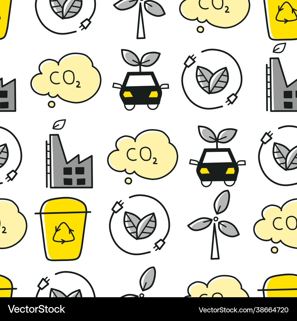 Icon with garbage recycling bin pattern for paper Icon with garbage recycling bin pattern for paper vector image