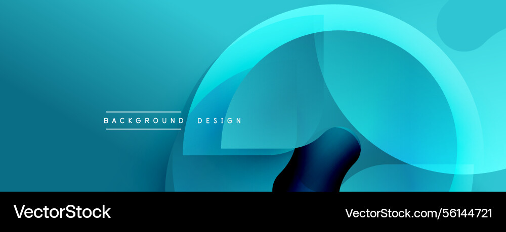 Abstract blue design overlapping shapes create Abstract blue design overlapping shapes create Vector Image