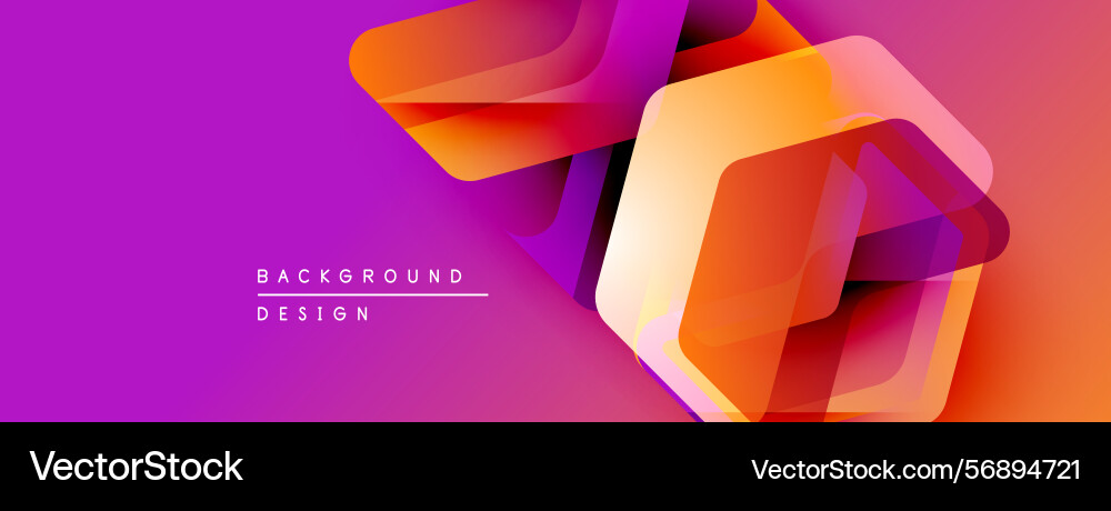 Abstract geometric shapes overlap creating Abstract geometric shapes overlap creating vector image