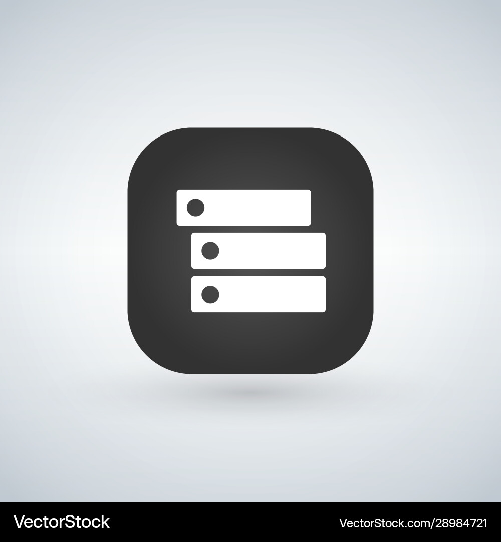 Einstellung oder Optionstaste für Webdesign mobile Einstellung oder Optionstaste für Webdesign mobile vektorbild