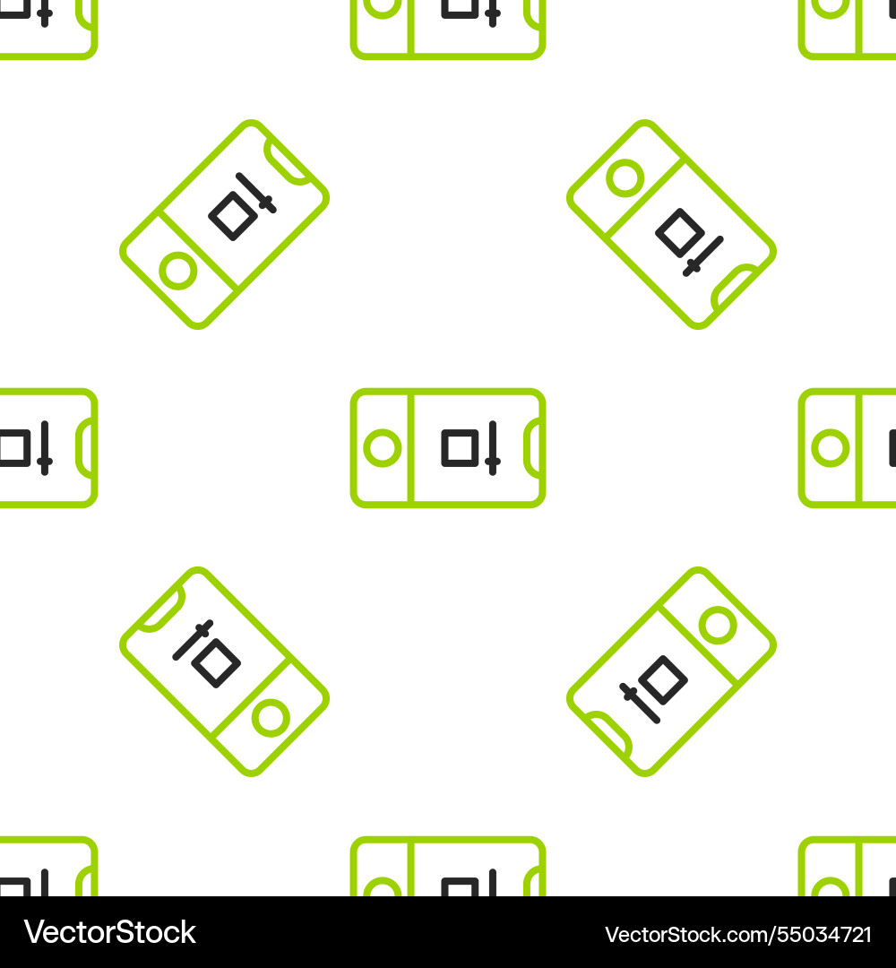 Line mobile phone with record frame camera icon Line mobile phone with record frame camera icon vector image