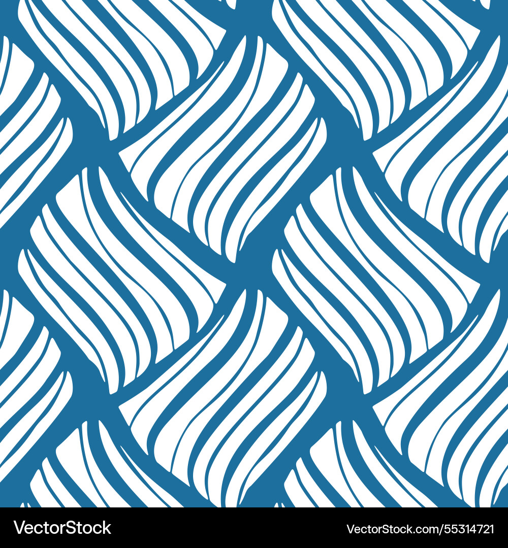 Monochrome seamless pattern with a simple Vector Image