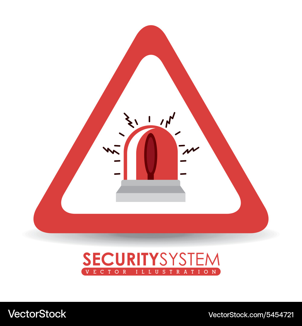 Security system design Vector Image