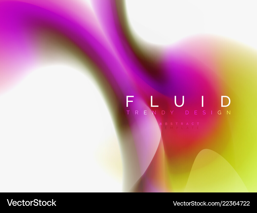 Background abstract color flow liquid design Background abstract color flow liquid design Vector Image