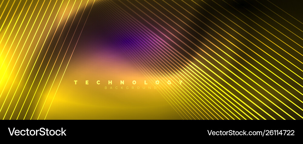 Color light with lines outer space background Color light with lines outer space background vector image