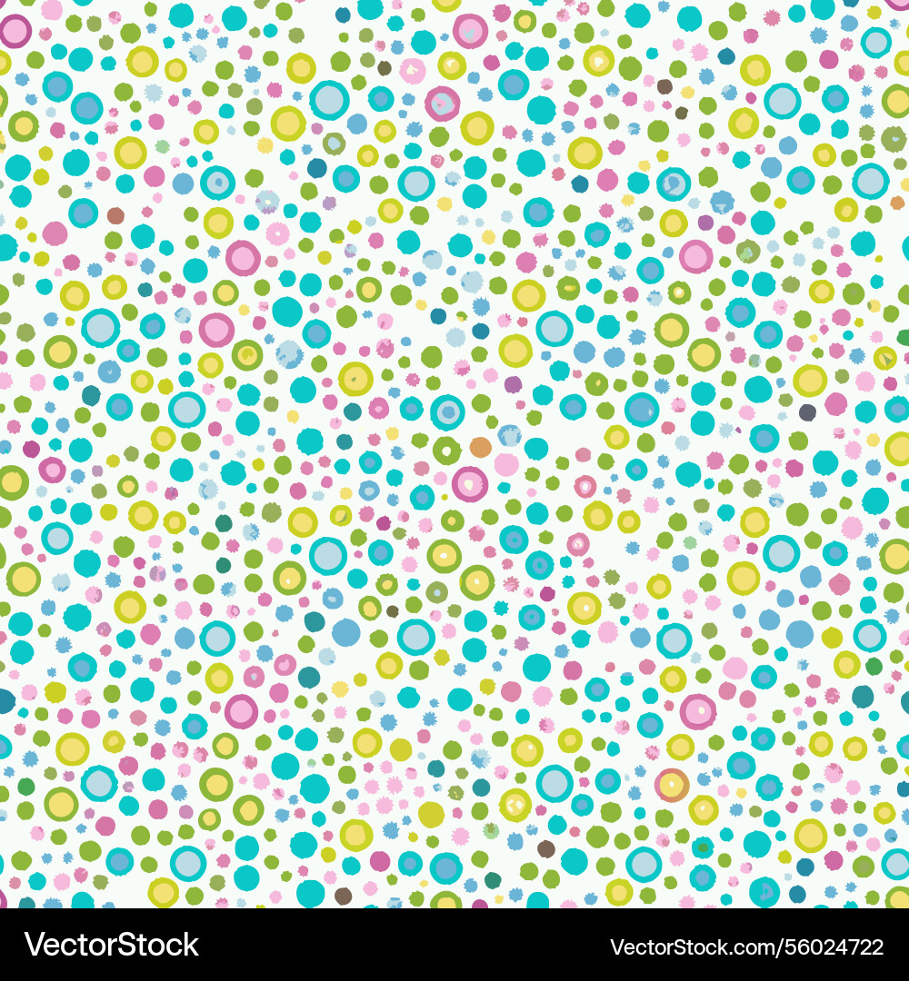Colorful abstract seamless pattern of randomly Vector Image