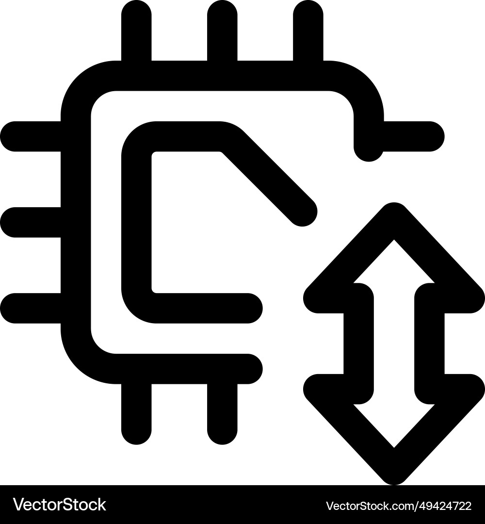 Transferring information with use of microchip vector image