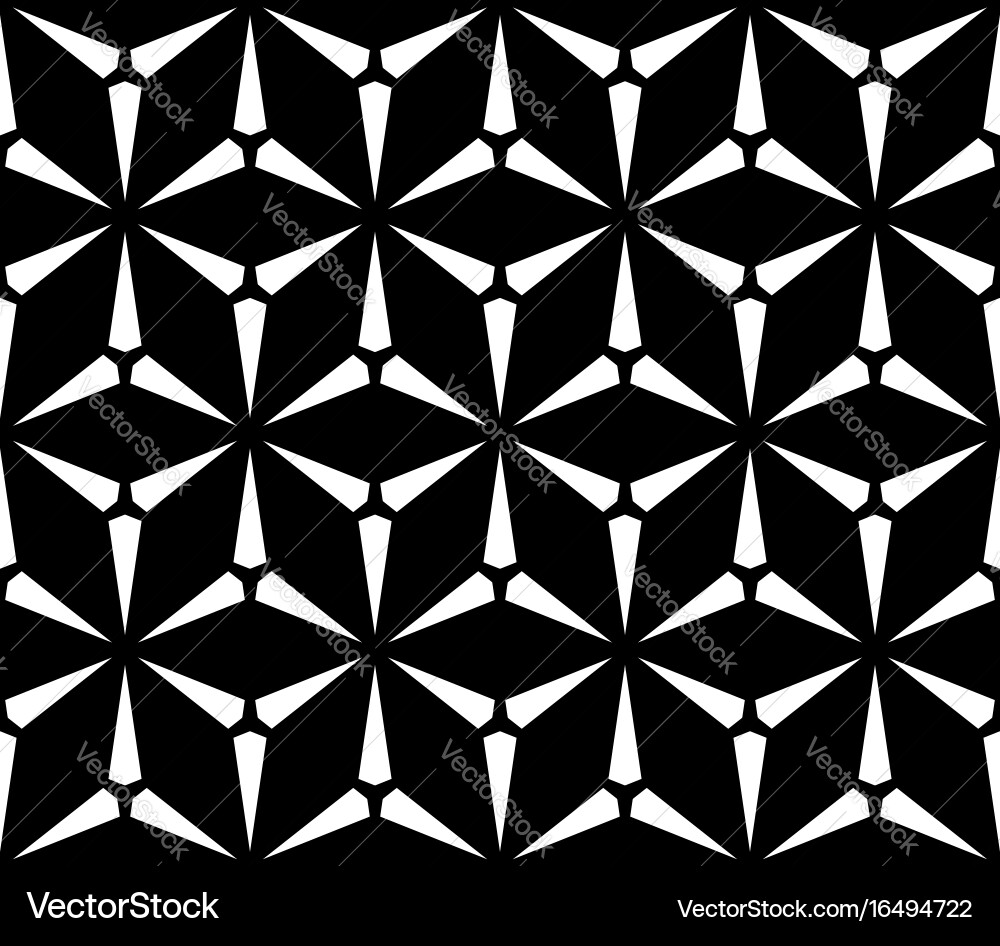 Triangular Geometric Pattern vector image