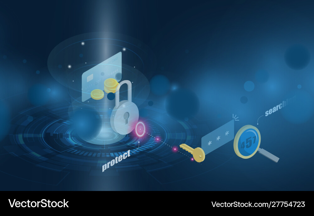 Abstract light out technology background hitech Abstract light out technology background hitech Vector Image